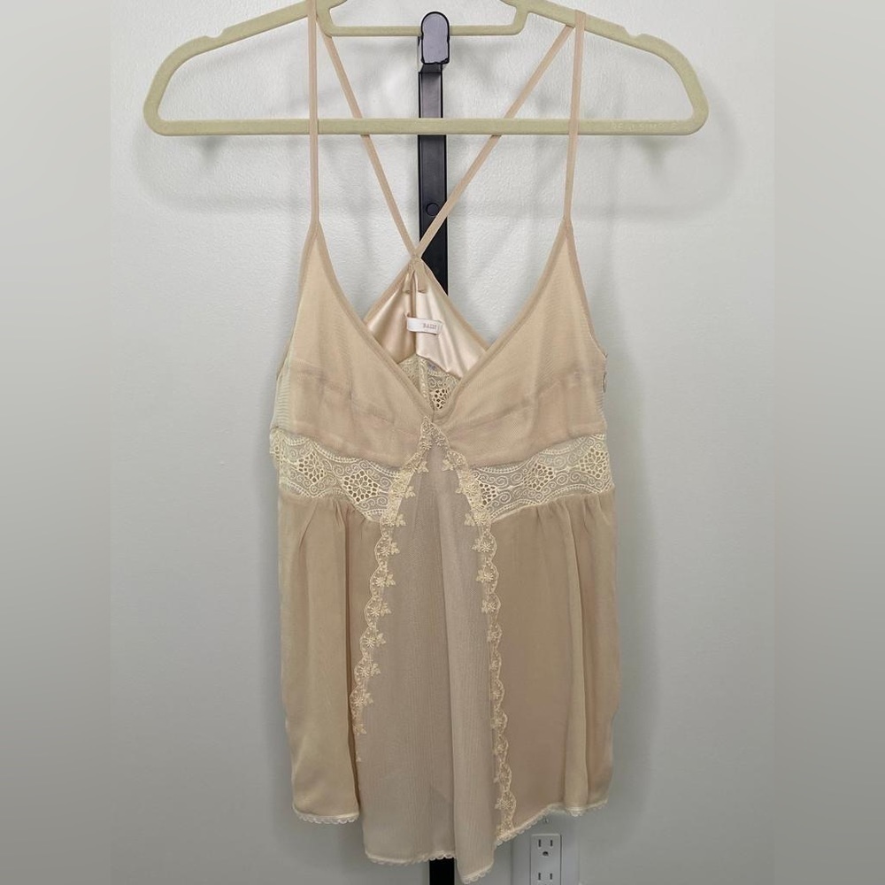 Bally Women's Silk Tank Top - Cream - Size 6